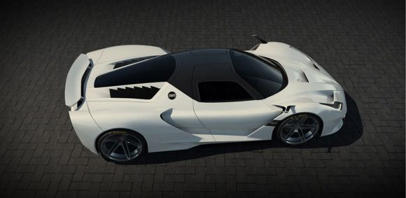 W70, un superdeportivo creado en Orlando inspirado en las líneas de Ferrari LaFerrari