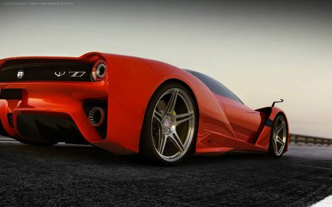 W70, un superdeportivo creado en Orlando inspirado en las líneas de Ferrari LaFerrari