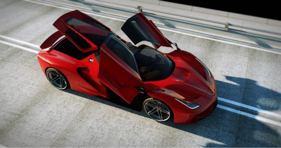 W70, un superdeportivo creado en Orlando inspirado en las líneas de Ferrari LaFerrari