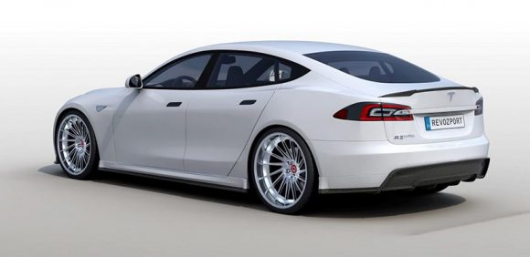 Mejoras estéticas para el Tesla Model S por RevoZport