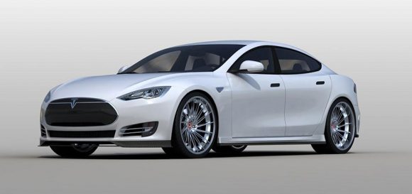 Mejoras estéticas para el Tesla Model S por RevoZport