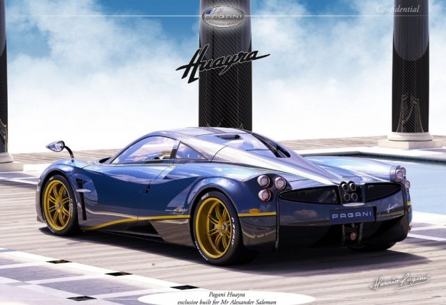 ?nico en el mundo, Pagani Huayra 730 S Edition 4