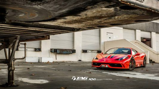 Ferrari 458 Speciale, ahora con llantas ADV.1