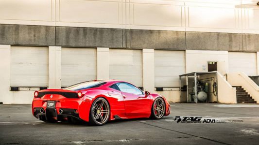 Ferrari 458 Speciale, ahora con llantas ADV.1