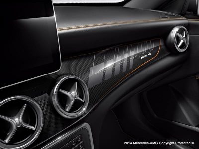 Así luce el nuevo Mercedes CLA45 AMG Shooting Brake Orange Art Edition