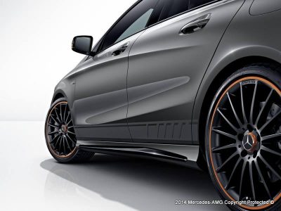 Así luce el nuevo Mercedes CLA45 AMG Shooting Brake Orange Art Edition