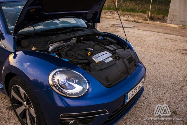 Prueba: Volkswagen Beetle Cabrio 1.4 TSI 160 CV R-Line (diseño, habitáculo, mecánica)