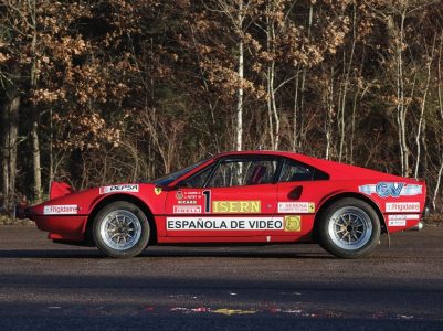 A subasta un Ferrari 308 GTB  Grupo B