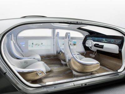 Mercedes-Benz F015 Luxury in motion: Eléctrico, con pila de hidrógeno y autónomo