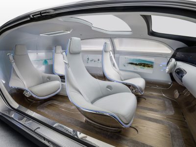 Mercedes-Benz F015 Luxury in motion: Eléctrico, con pila de hidrógeno y autónomo