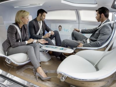 Mercedes-Benz F015 Luxury in motion: Eléctrico, con pila de hidrógeno y autónomo