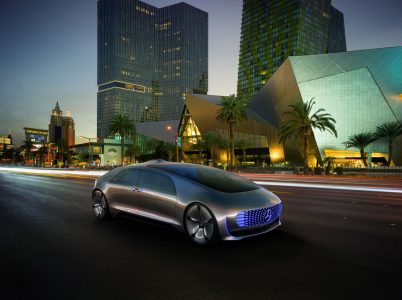 Mercedes-Benz F015 Luxury in motion: Eléctrico, con pila de hidrógeno y autónomo