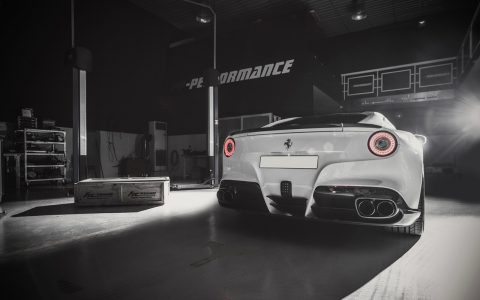 Ferrari F12berlinetta bajo el rodillo de PP-Performance