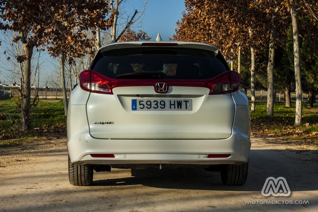 Prueba: Honda Civic Tourer 1.6 i-DTEC 120 CV Lifestyle (diseño, habitáculo, mecánica)