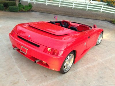 Ponen a la venta el De Tomaso Guara Barchetta en California