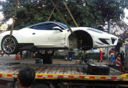 Un Mansory Siracusa como protagonista del último accidente chino