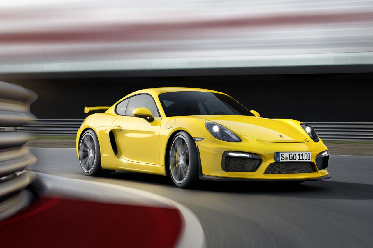 Oficial: Porsche Cayman GT4, radical y muy purista