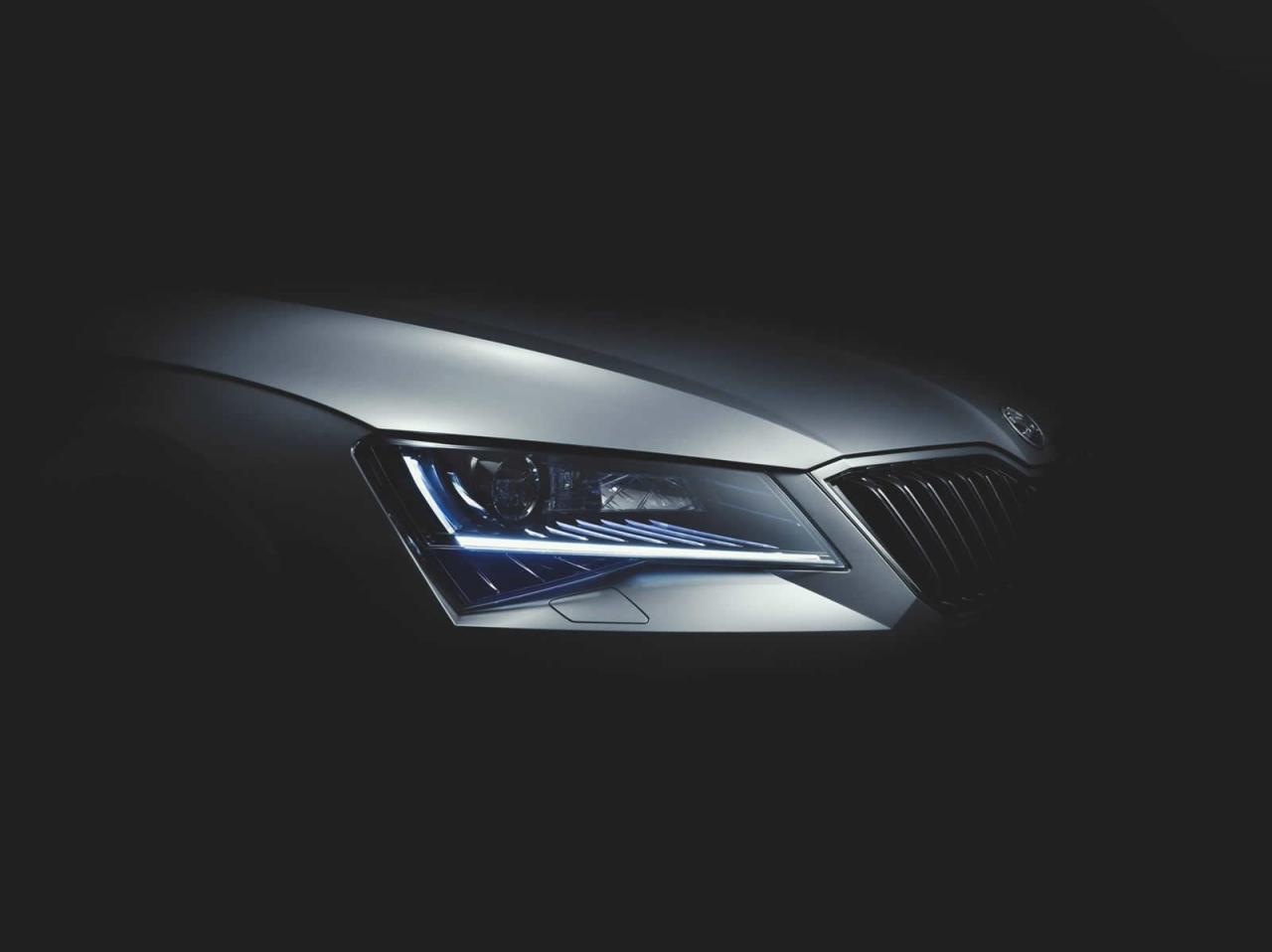 Un último vistazo al nuevo Skoda Superb antes de la presentación oficial 3