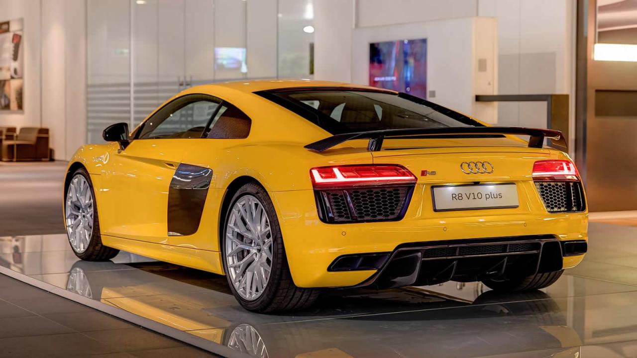 Al natural: Audi R8 V10 Plus en Vegas Yellow