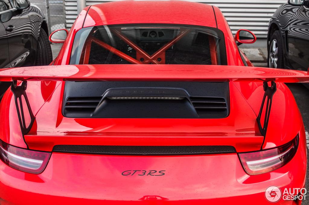 Al natural: Porsche 911 GT3 RS, en Lava Orange