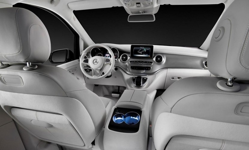 Mercedes Concept V-ision e: El futuro de las furgonetas