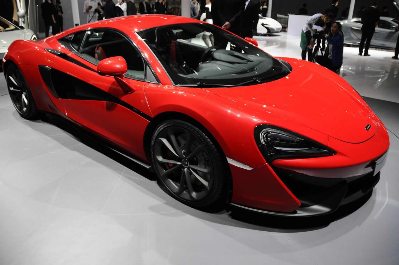 Desde Shanghái: McLaren 540C, debut oficial