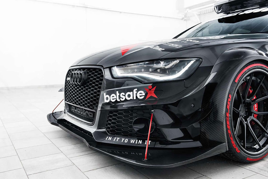 Este es el espectacular Audi RS6 DTM de Jon Olsson preparado para la Gumball 3