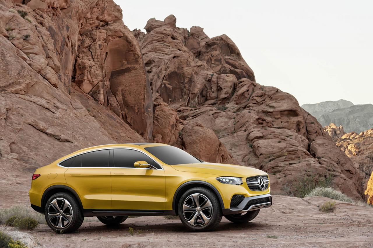 Mercedes Concept GLC Coupé, información e imágenes oficiales