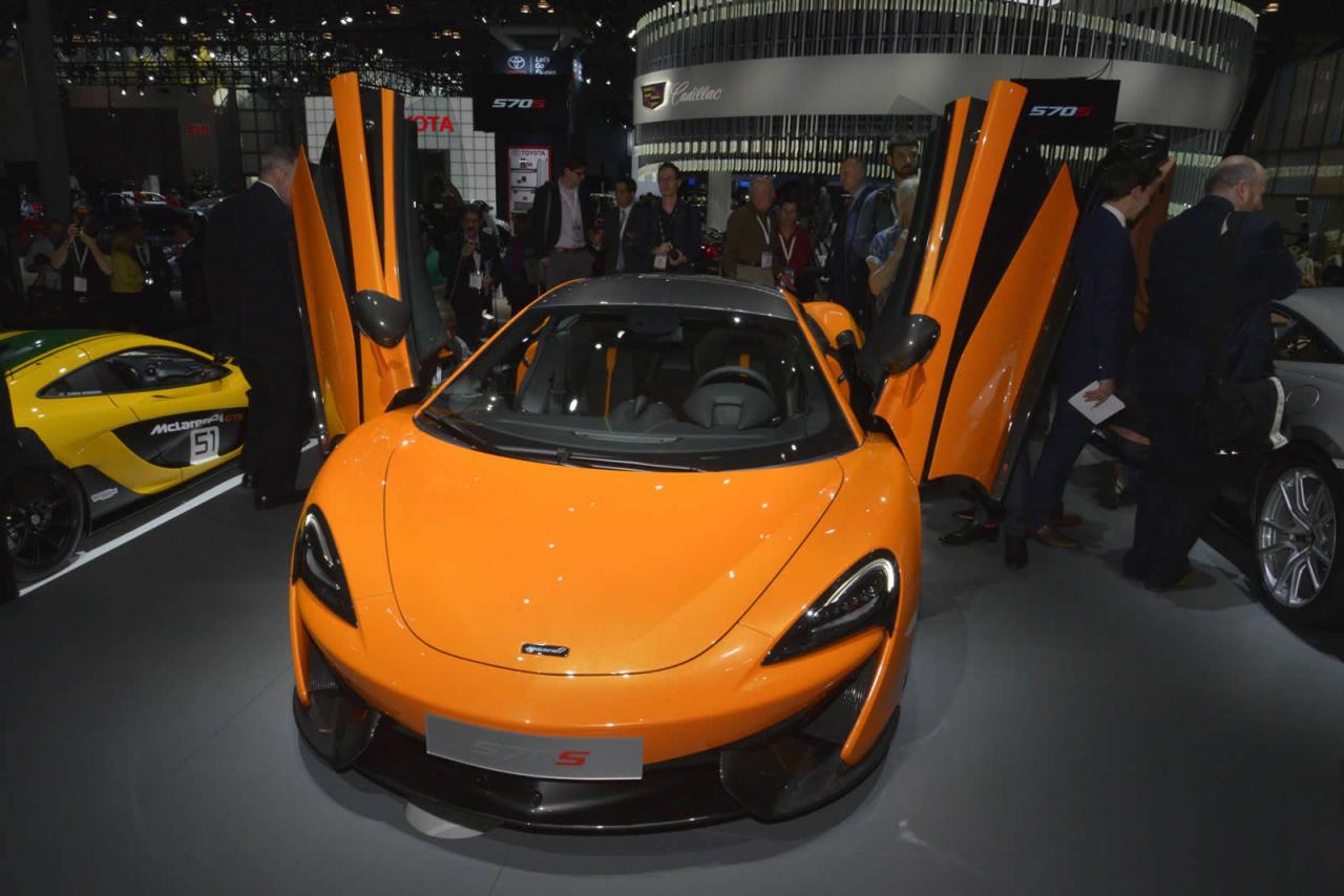 Nueva York 2015: McLaren 570S Coupé