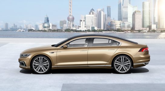 Volkswagen C Coupé GTE: ¿El eslabón perdido entre el Passat y Phaeton?