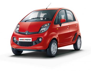 TATA Nano GenX: Novedades estéticas, mecánicas y un nuevo cambio robotizado