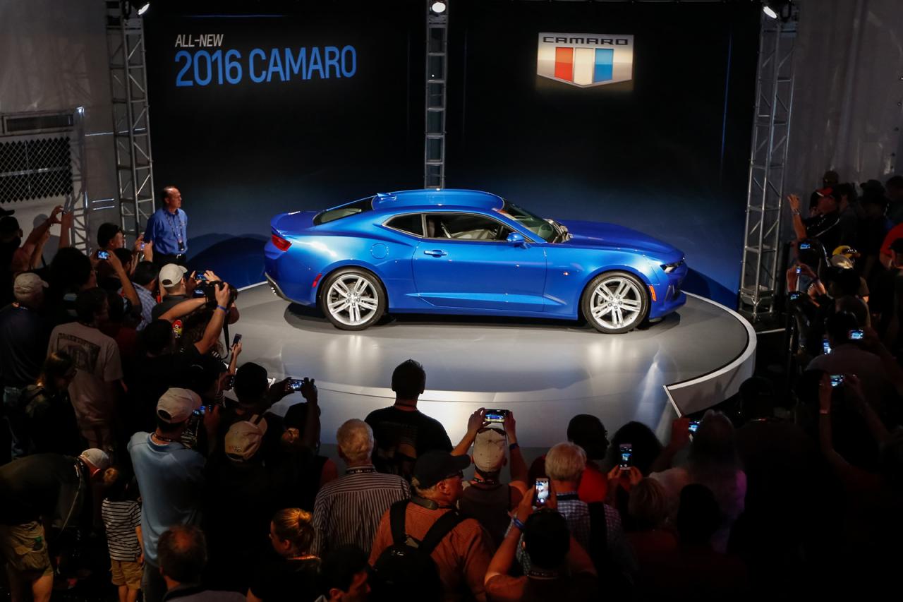 Oficial: 2016 Chevrolet Camaro, con motor de 4 cilindros y 455 caballos en la versión V8 SS