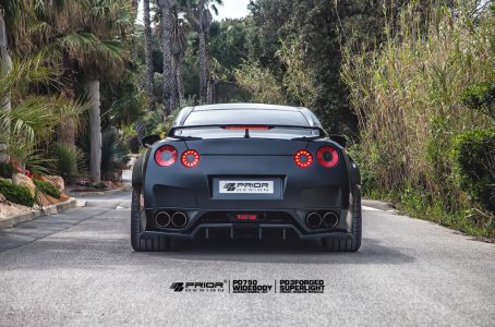 Prior Design presenta su Nissan GT-R: Una mirada más agresiva y un extra de potencia