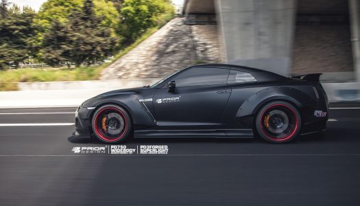 Prior Design presenta su Nissan GT-R: Una mirada más agresiva y un extra de potencia