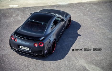 Prior Design presenta su Nissan GT-R: Una mirada más agresiva y un extra de potencia