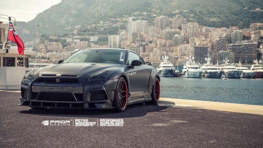 Prior Design presenta su Nissan GT-R: Una mirada más agresiva y un extra de potencia