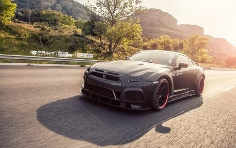 Prior Design presenta su Nissan GT-R: Una mirada más agresiva y un extra de potencia