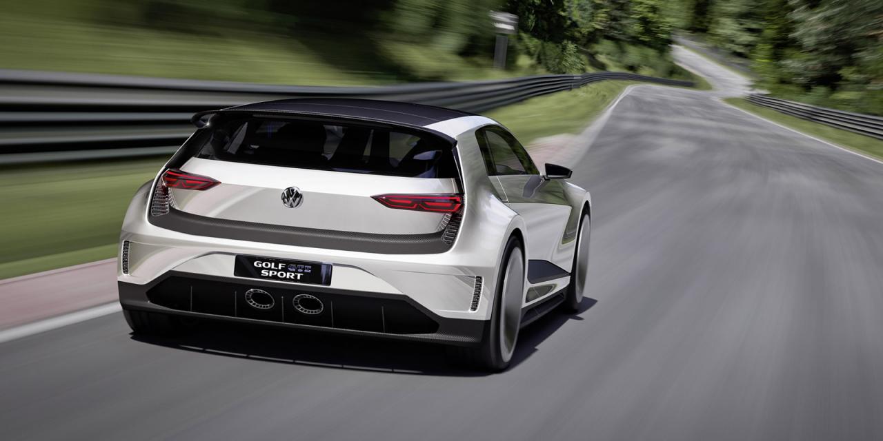 Volkswagen Golf GTE Sport, el prototipo más "Scirocco" e híbrido del Golf 3
