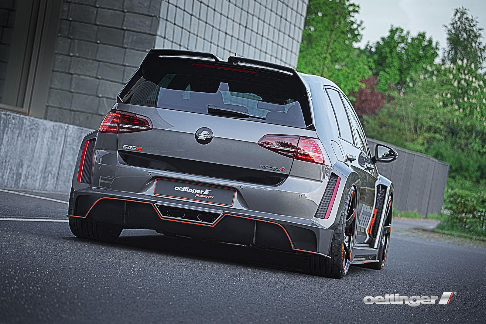 Volkswagen Golf R500 por Oettinger: 500 CV, por si 400 no eran suficientes