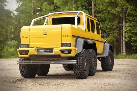 Mercedes G63 AMG 6x6 por Mansory: 840 CV y rebozado en fibra de carbono