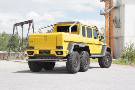 Mercedes G63 AMG 6x6 por Mansory: 840 CV y rebozado en fibra de carbono