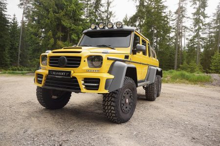 Mercedes G63 AMG 6x6 por Mansory: 840 CV y rebozado en fibra de carbono