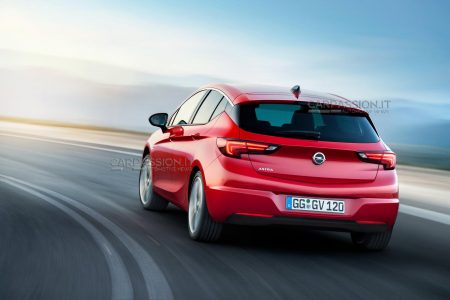 Primeras imágenes filtradas del Opel Astra (K) 2016