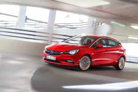 Primeras imágenes filtradas del Opel Astra (K) 2016