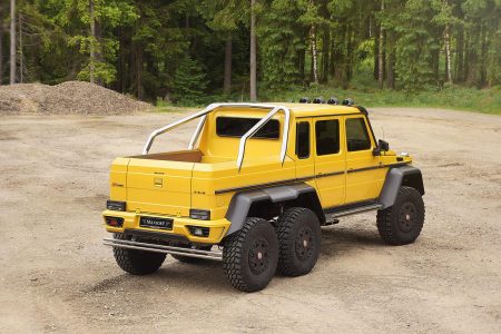 Mercedes G63 AMG 6x6 por Mansory: 840 CV y rebozado en fibra de carbono