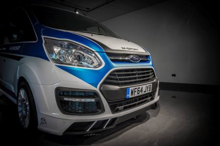 Ford Transit M-Sport: Una furgoneta con un aspecto muy racing