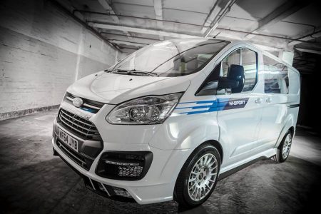 Ford Transit M-Sport: Una furgoneta con un aspecto muy racing