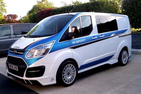 Ford Transit M-Sport: Una furgoneta con un aspecto muy racing