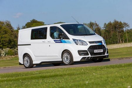 Ford Transit M-Sport: Una furgoneta con un aspecto muy racing