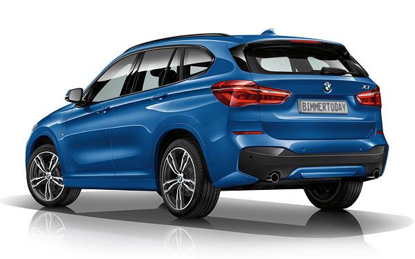 Así luce el BMW X1 con el paquete deportivo M